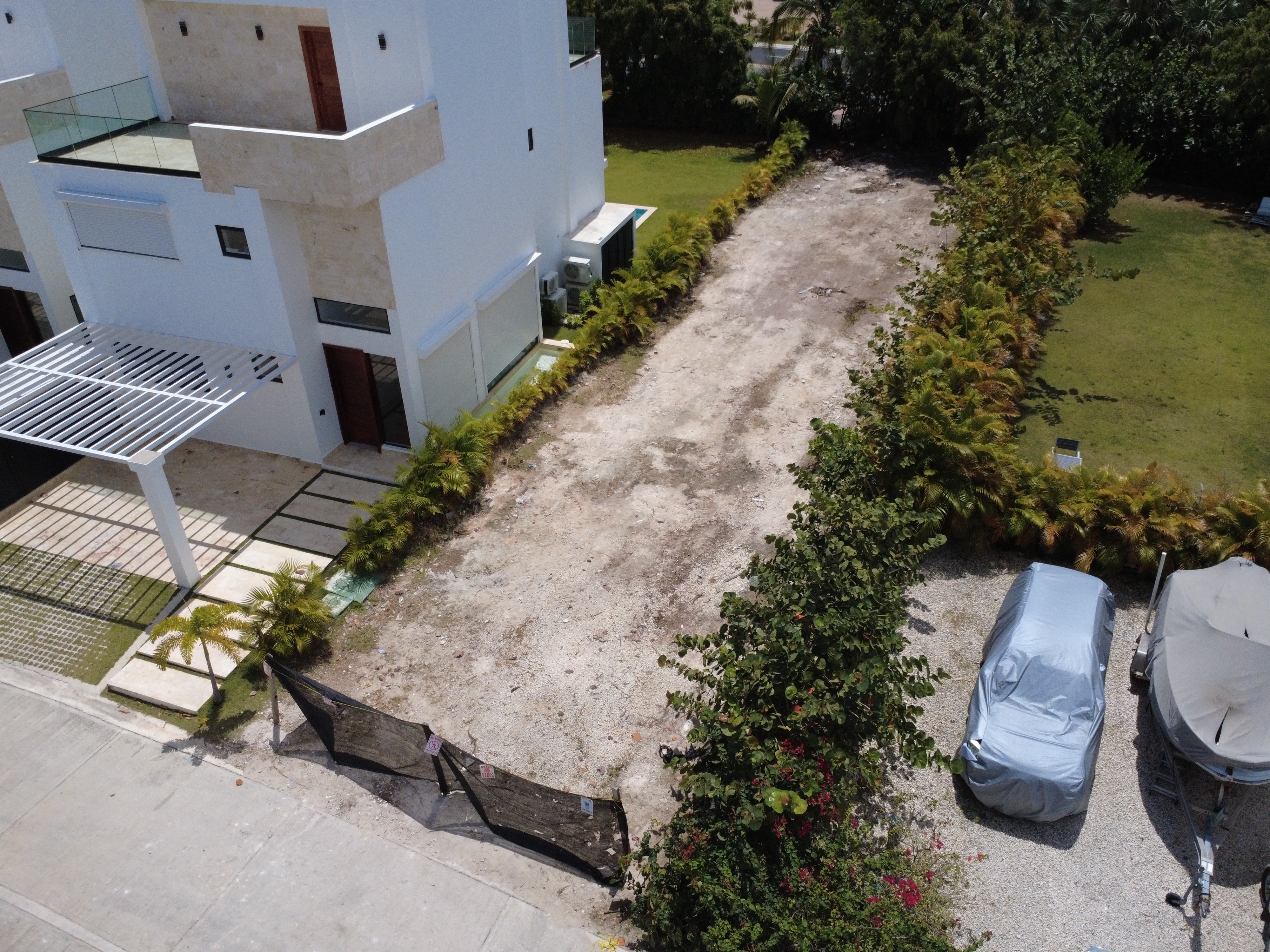 Fotografía aérea de terreno en venta en Punta Cana - Dron.PC